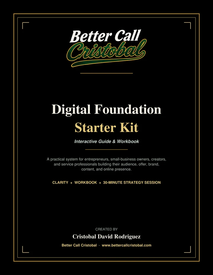 Digital Foundation Starter Kit cover